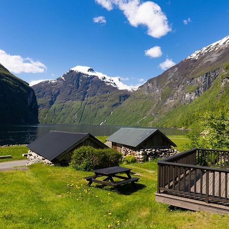 Geirangerfjorden Feriesenter Hotel Exterior foto