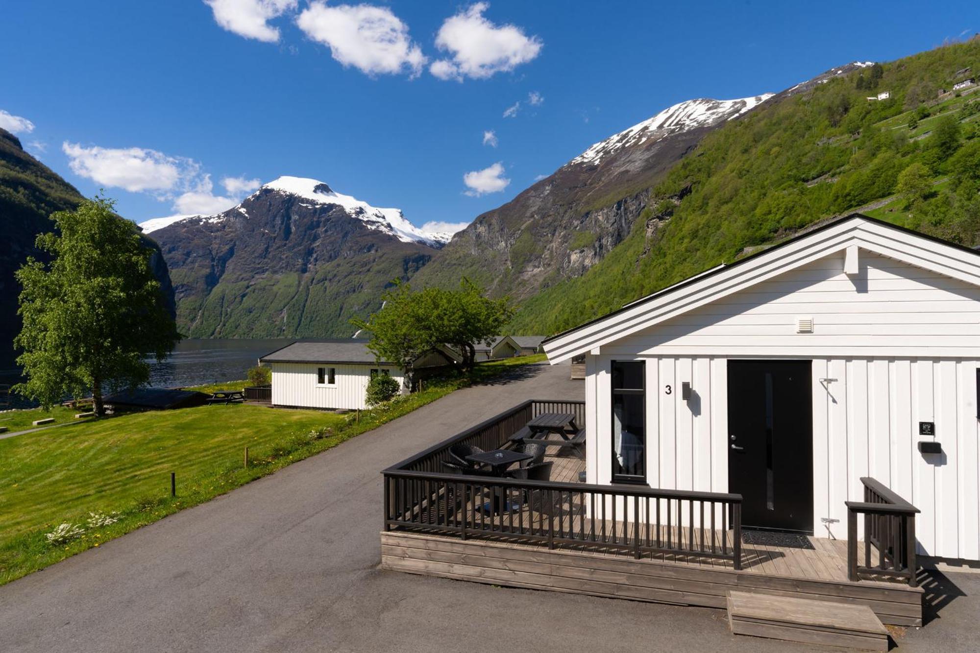 Geirangerfjorden Feriesenter Hotel Exterior foto